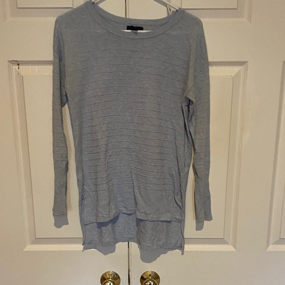 GAP Soft Heather Blue Long Sleeve Tee